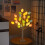 Lighted Birch Tree for Easter Table Decor, Battery Powered Adjustable Branches Pre-lit Spring Decorations for Home with Warm White Lights and Easter E 3