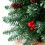 Prelit Christmas Tree with Dynamic Lights, Tabletop Christmas Tree 60 CM Artificial Christmas Tree with RGB Color Changing LED Lights Timer Function, 3