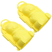 4 Pcs Clamp Snowman Clip for Outdoor Snow Fighting