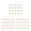 60 Unlackierte Holz Bastelset 10