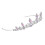 2Stk. Hochzeitskrone Diadem Mit Kopfschmuck 3