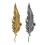 Traditional Elaborate Metal Brooch Down Theme Decorative-Gold 2