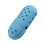 Shoe Shape Pencil Case Large Capacity Waterproof Silicone-Blue 1