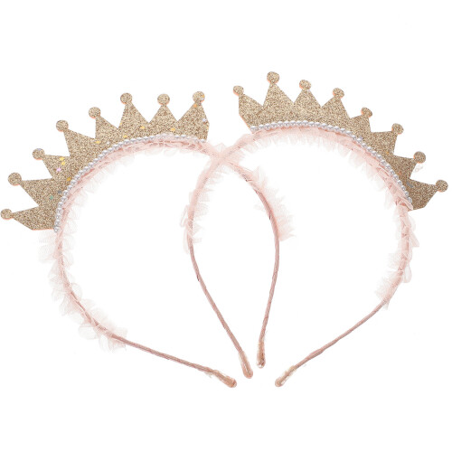 10 Kinderkronen Geburtstagsfeier Tiara Perlen Haarschmuck
