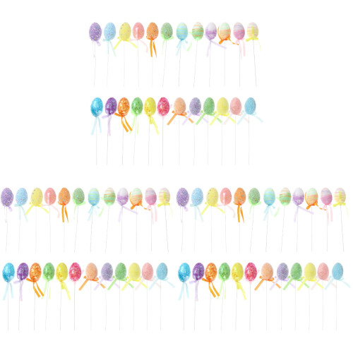 72 Stuks Creatieve Eieren Grappig Doe-Het- Knutsel Ornament 2