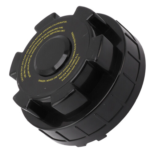 Chlorinator Replacement Cover Compatible With Hayward Cl200 Automatic Chlorinator Feeder ABS Plastic Long Service Life O Ring Seal Tight Thread 2
