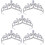 5 Braut Tiara Stirnband Hochzeitskrone 8