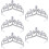 5 Braut Tiara Stirnband Hochzeitskrone 11