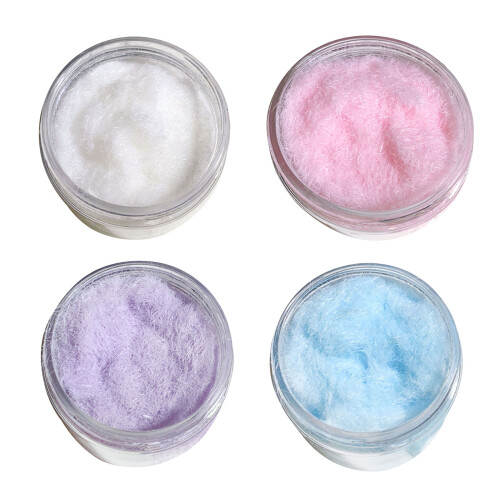 Vibrant Colored Flocking Powder Self Adhesive-White 1