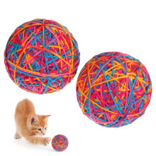 4 Katzen Wollgarn Spielzeug Für Kauen Und Zähneputzen