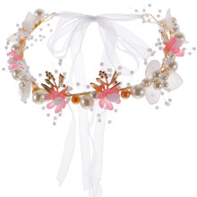 2Stk Perlen Stirnband Für Haarschmuck