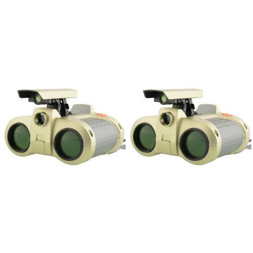 2Pcs 4X30 Binoculars With Spotlight For Kids 1