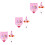3 Sets Geburtstags Hut Handtuch Rosa 5