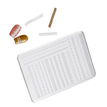 Intricate 3D Silicone Stencils for Nail Art Stickers and-JT114