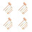 8 Sets Kids Archaeological Digging Kit With Hammer Brush 5