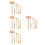8 Sets Kids Archaeological Digging Kit With Hammer Brush 6