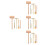 8 Sets Kids Archaeological Digging Kit With Hammer Brush 8