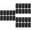 30 Pcs Fish Tank Pre Filter Sponge Roll Replacement For Aquarium 15mm 6