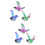 6 Pcs Pulling String Cartoon Animal Toys For Kids Educational Play 7