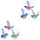 6 Pcs Pulling String Cartoon Animal Toys For Kids Educational Play 3