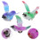 6 Pcs Pulling String Cartoon Animal Toys For Kids Educational Play 8