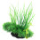 Fish Tank Simulation Grass Green Plastic Plants For Aquarium Decor 4