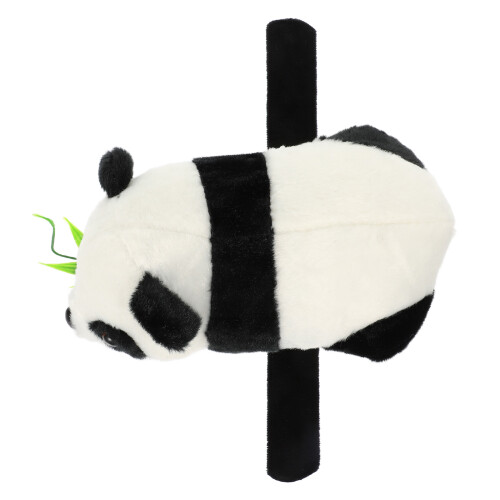 3Stk Stofftier Panda Klatscharmband Plüschspielzeug 2