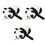 3Stk Stofftier Panda Klatscharmband Plüschspielzeug 5