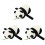 3Stk Stofftier Panda Klatscharmband Plüschspielzeug 4
