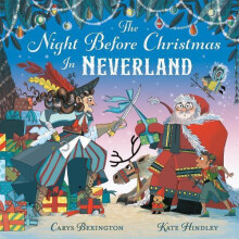 The Night Before Christmas in Neverland by Carys Bexington Hardcover B