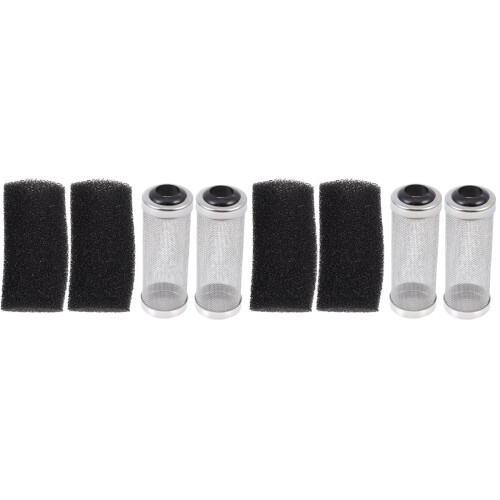 4 Sets Aquariumfilterabdeckung Mit Einlass Auslass Gitter 2