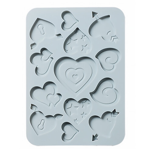2 Stk. Silikon Herzform Für Kuchen Backen 1