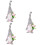 3Pcs Adorável Gnome Resistente Ao Desgaste Para Decoração 7