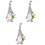 3Pcs Adorável Gnome Resistente Ao Desgaste Para Decoração 3