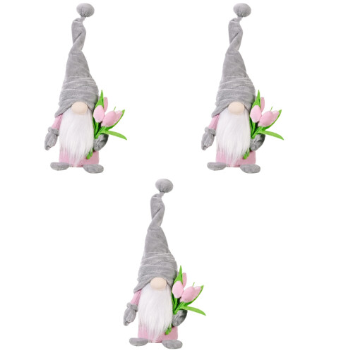 3Pcs Adorável Gnome Resistente Ao Desgaste Para Decoração 2