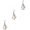 3Pcs Adorável Gnome Resistente Ao Desgaste Para Decoração 5