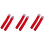 3 Paren Feestelijke Dij Rood Met Witte Stropdas 4