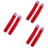 3 Paren Feestelijke Dij Rood Met Witte Stropdas 6
