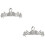 2 Eleganter Haarschmuck Für Silber 6
