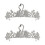 2 Eleganter Haarschmuck Für Silber 5