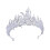 2 Silber Kristallperlen Tiara Accessoire 1