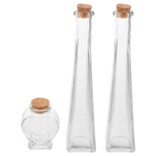 6 Sand Zeremonie Set Aus Glasflaschen