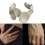 Trendy Asymmetric Loop Ring Polished Metal Spoon Shaped 2