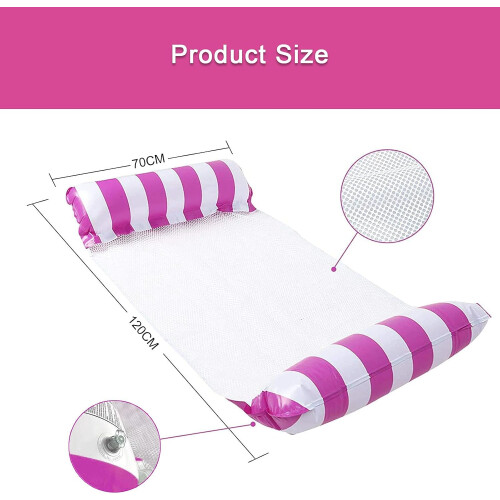 Πολυχρηστικό κρεβάτι πισίνας με πλωτή ξαπλώστρα, ευέλικτο μαξιλάρι 1