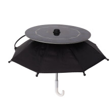 Lindo soporte de ventosa para paraguas, mini soporte antideslumbrante para exteriores, visera parasol para coche, bicicleta, teléfono móvil,
