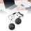 Wired USB 2.0 Computer Speaker 3W Stereo Laptop Sound, Small Black 16
