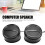 Wired USB 2.0 Computer Speaker 3W Stereo Laptop Sound, Small Black 5