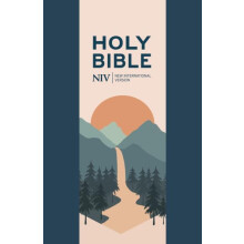 NIV Larger Print Personal Navy Blue Bible by New International Version