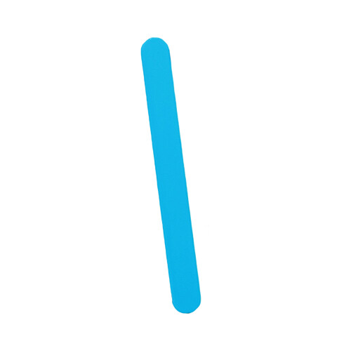 Vibranting Color Silicone Stirrer With Internal Steel-Blue