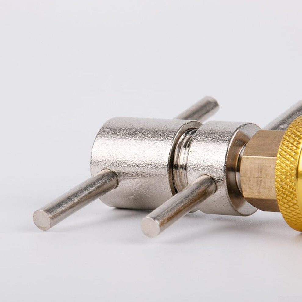 Brass Refrigerator Quick Connect Coupling 1/4 Inch For Air Conditioner And Furnace Split Systems Copper Tube Connection 9339159512234